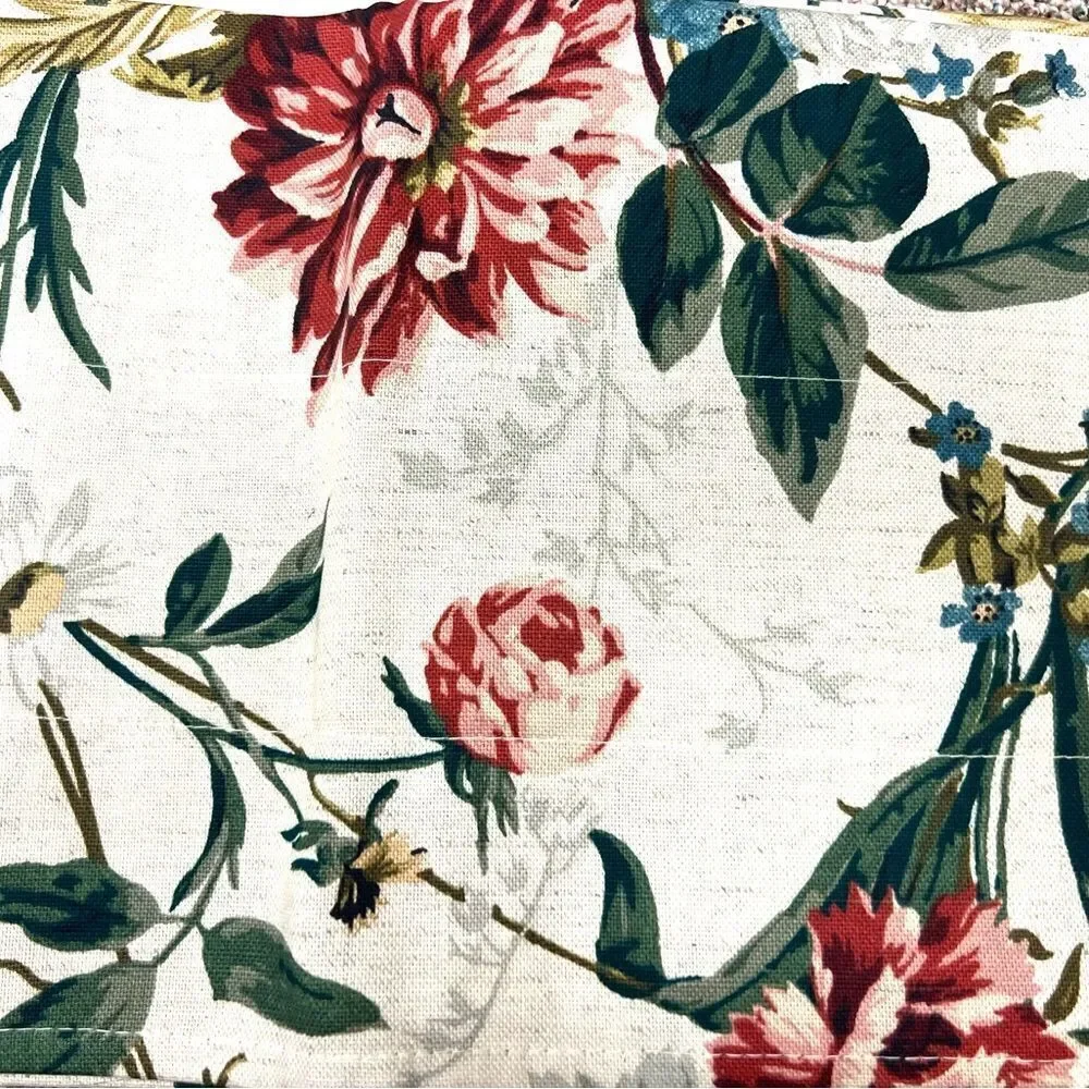 Waverly ballon valance woodland floral balloon valance